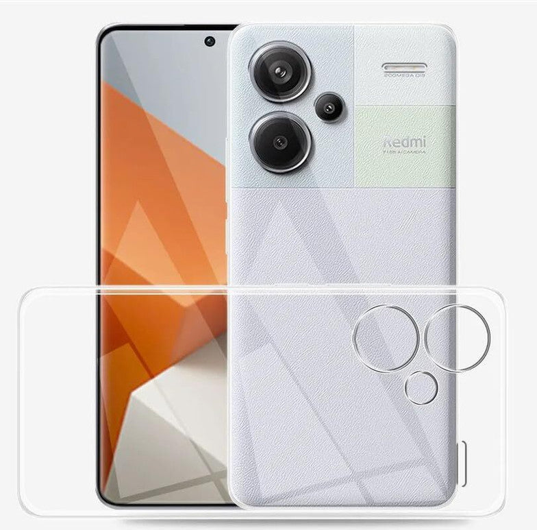 MOBILE TRANSPRANT CASE REDMI NOTE 13 PRO PLUS MOBILE TRANSPRANT CASE REDMI NOTE 13 PRO PLUS